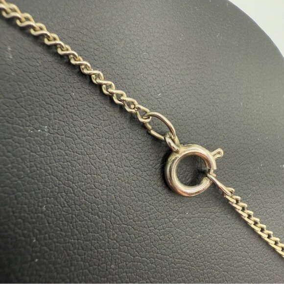 Artisan Handpainted Moonstone Heart Pendant Necklace - Picture 7 of 9